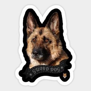 Guard Dog Sticker